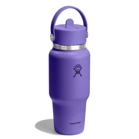 24 oz Travel Bottle with Flex Straw Cap