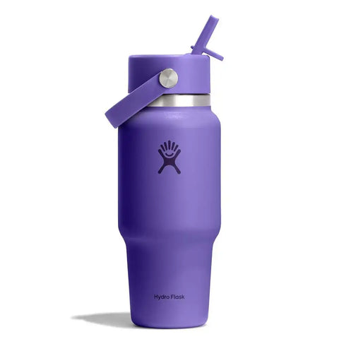 24 oz Travel Bottle with Flex Straw Cap