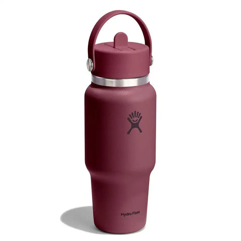 24 oz Travel Bottle with Flex Straw Cap
