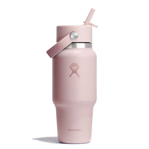 24 oz Travel Bottle with Flex Straw Cap