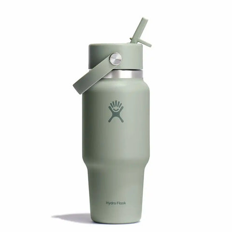24 oz Travel Bottle with Flex Straw Cap