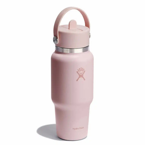 24 oz Travel Bottle with Flex Straw Cap