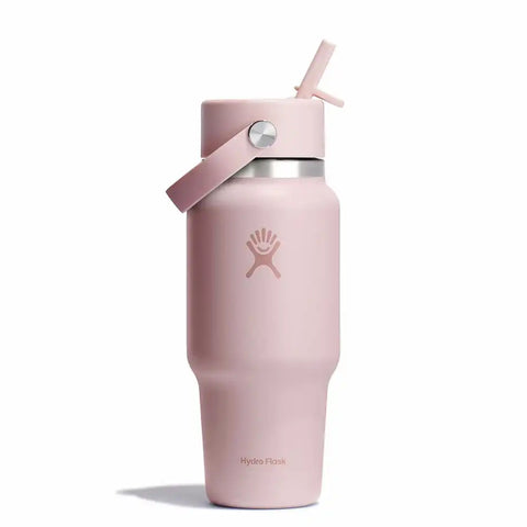24 oz Travel Bottle with Flex Straw Cap