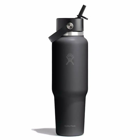 40 oz Travel Bottle with Flex Straw Cap
